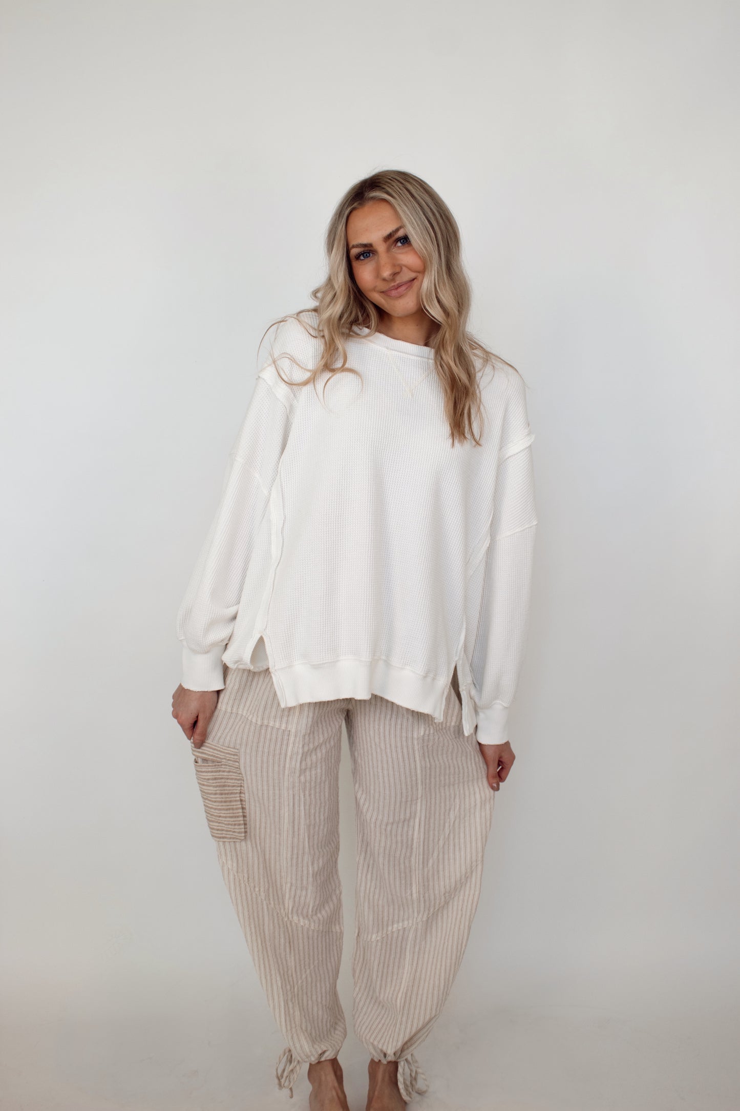 North Shore Linen Pants - Taupe