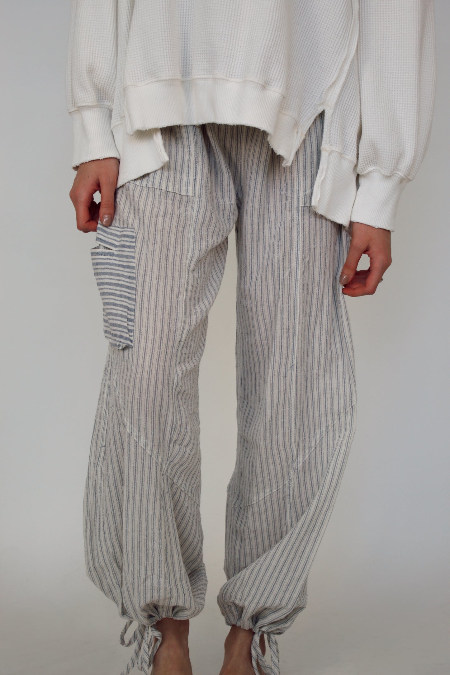 North Shore Linen Pants - Denim