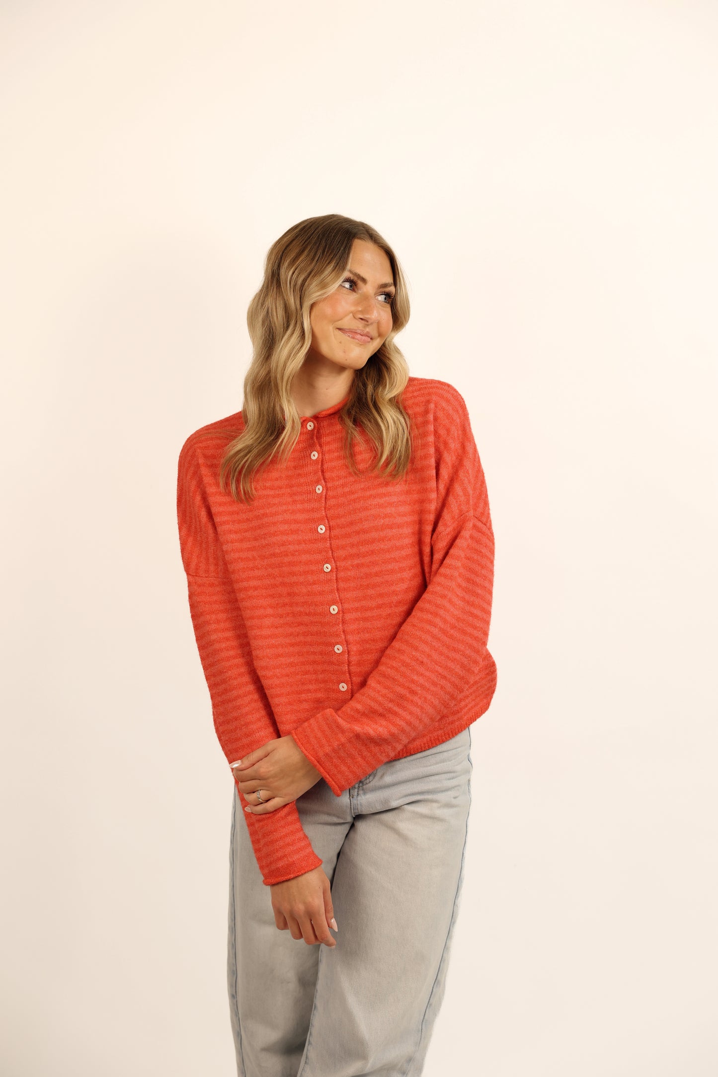 Striped Piper Cardigan