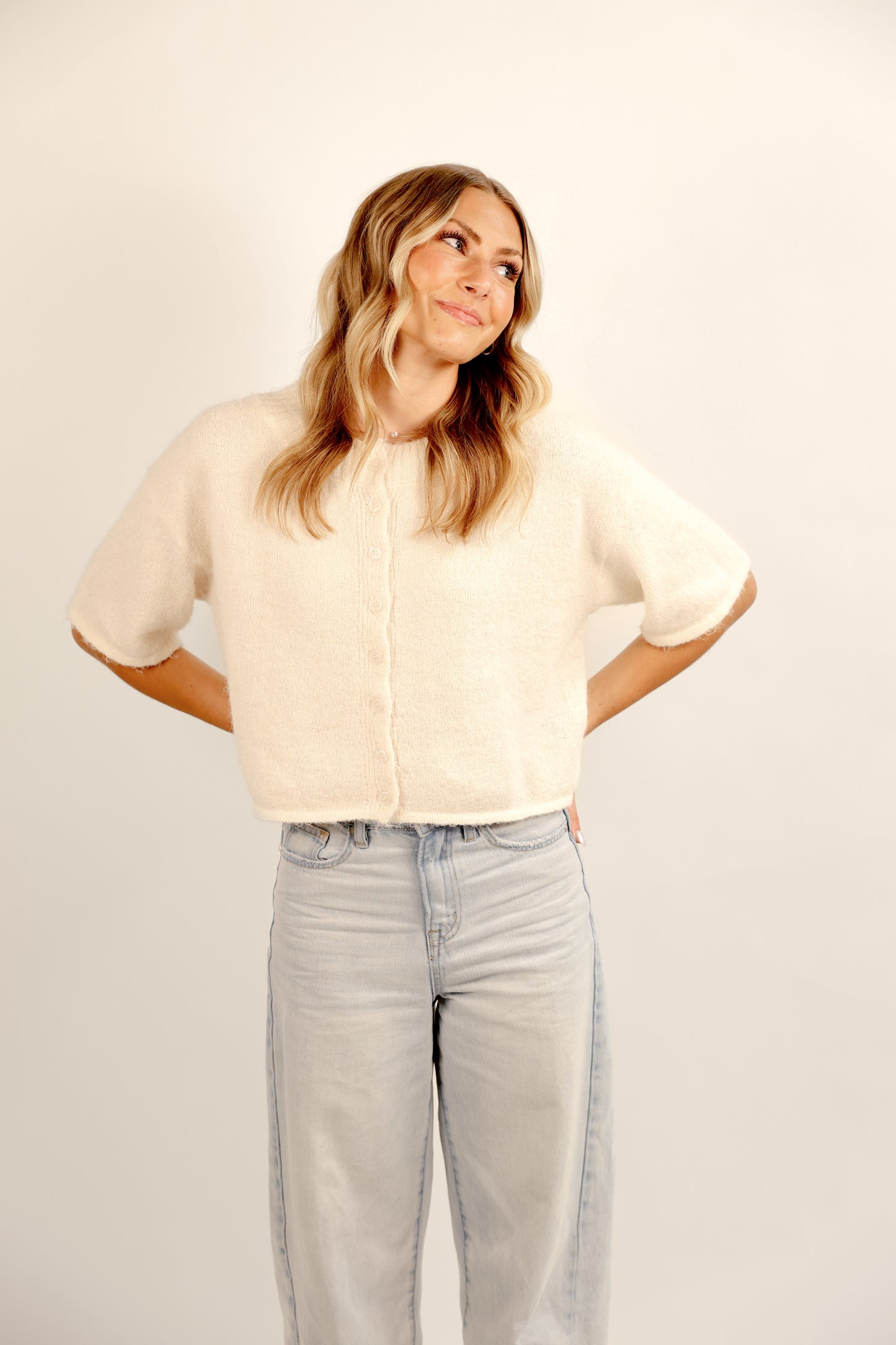 Meadow Short Sleeve Cardigan