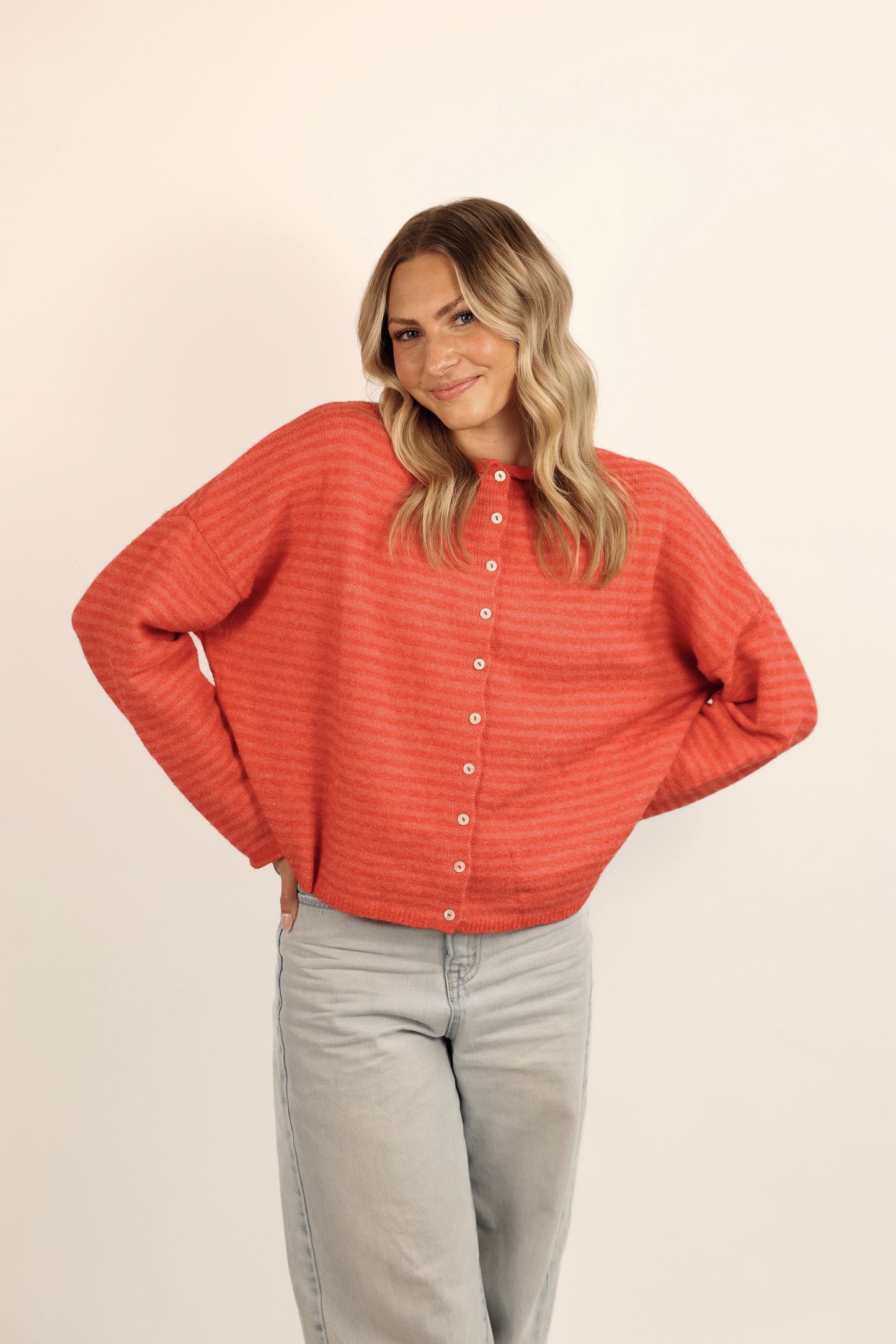 Striped Piper Cardigan